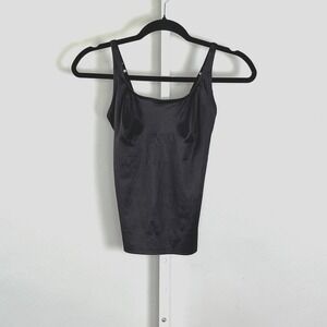 Ruby Ribbon Original Cami Tank 34 Black Adjustable Straps Smoothing Slimming